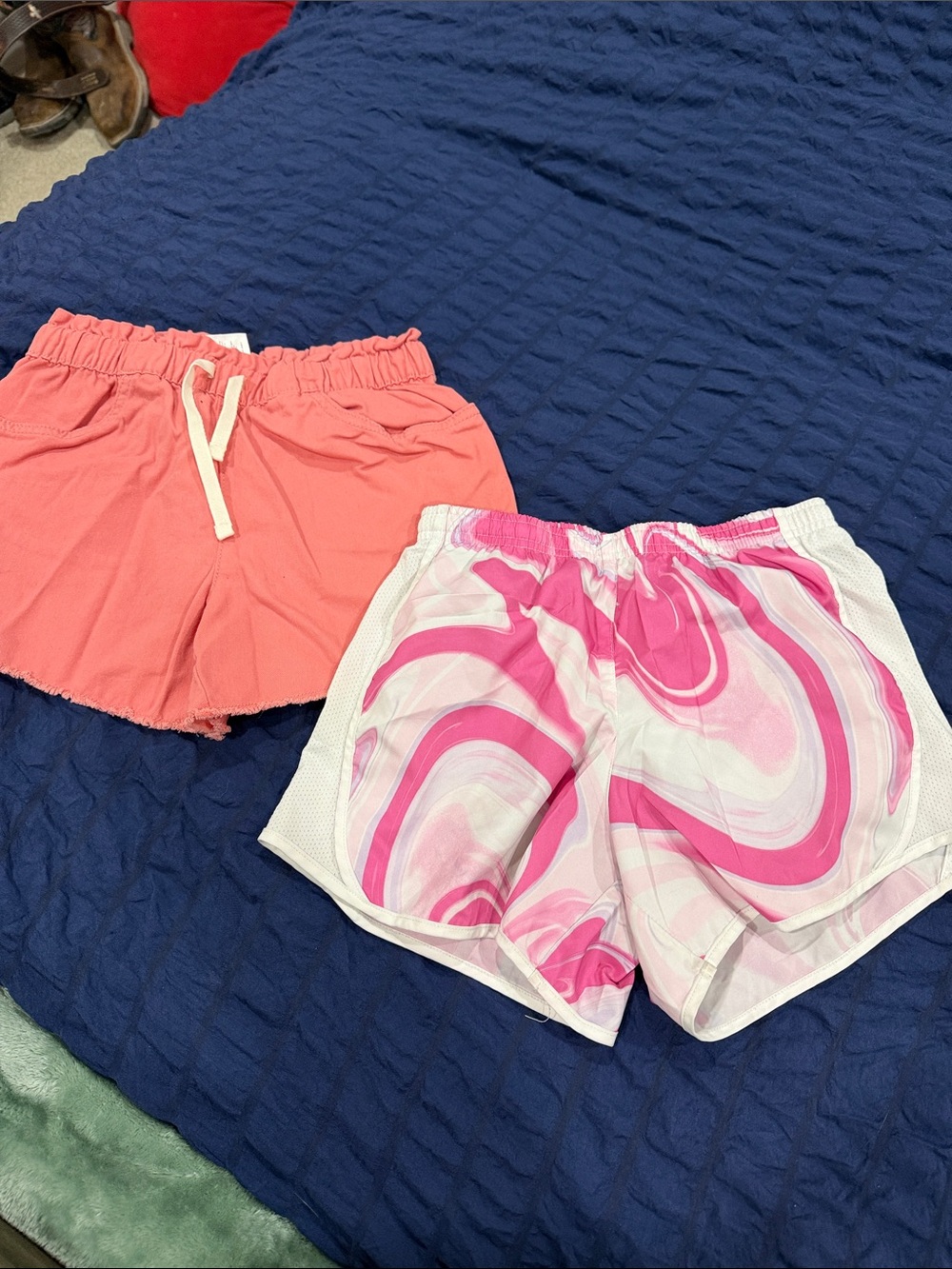 OshKosh B'gosh Pink Coral Girls Shorts Set two pair of girls shorts